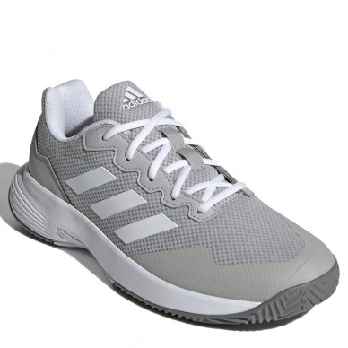 Padel shoes Adidas GameCourt 2 M gray two ftwr white 2022