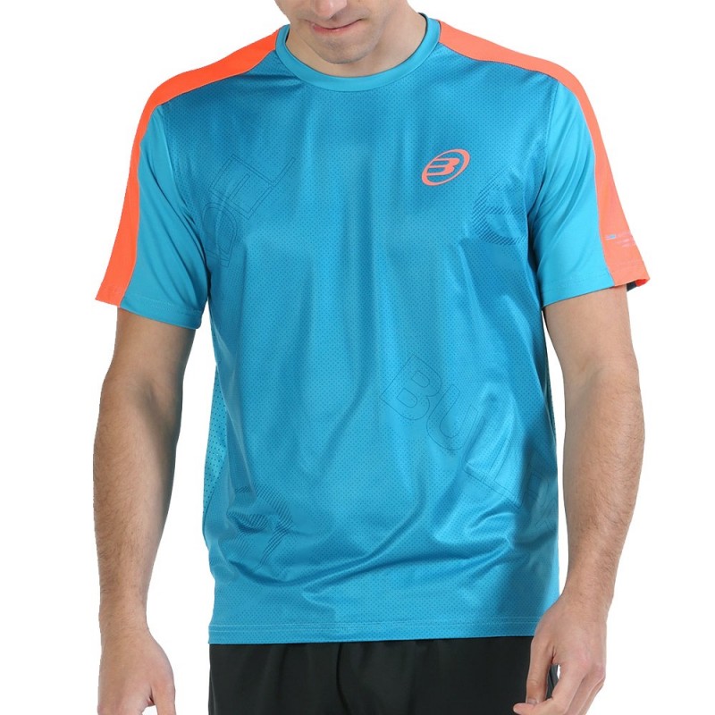 Turquoise Mitad Bullpadel T-shirt Turquoise Mitad Bullpadel T-shirt