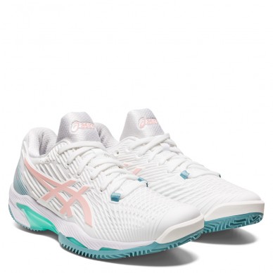Asics Solution Speed FF 2 Clay white frosted rose