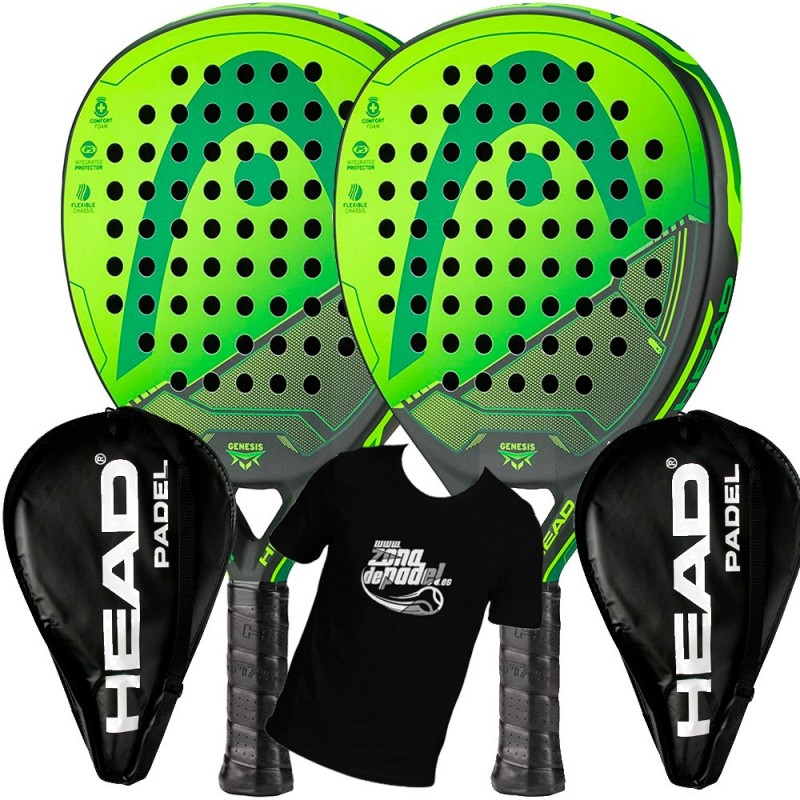 Pack Duo Head Genesis LTD Pack Duo Head Genesis LTD