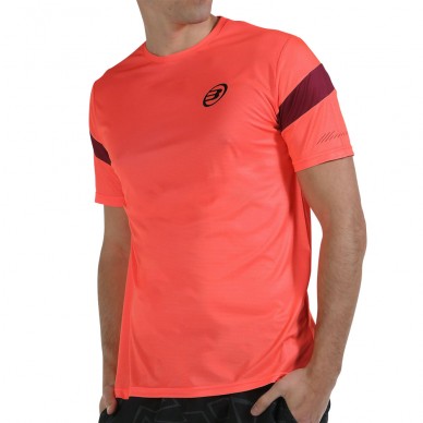 T-shirt Bullpadel Cojin coral fluor