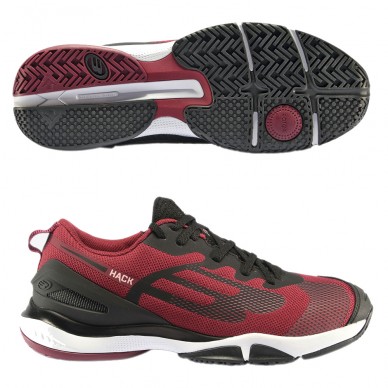 Bullpadel Hack Hybrid Fly 22 burgundy shoes