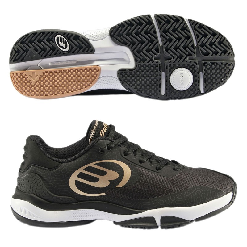 Bullpadel Flow Hybrid 22 black sneakers