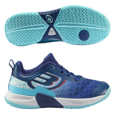 Bullpadel Next Hybrid Pro 22 steel blue padel shoes