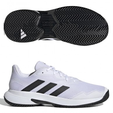 shoes Adidas Courtjam Control M white core black 2022