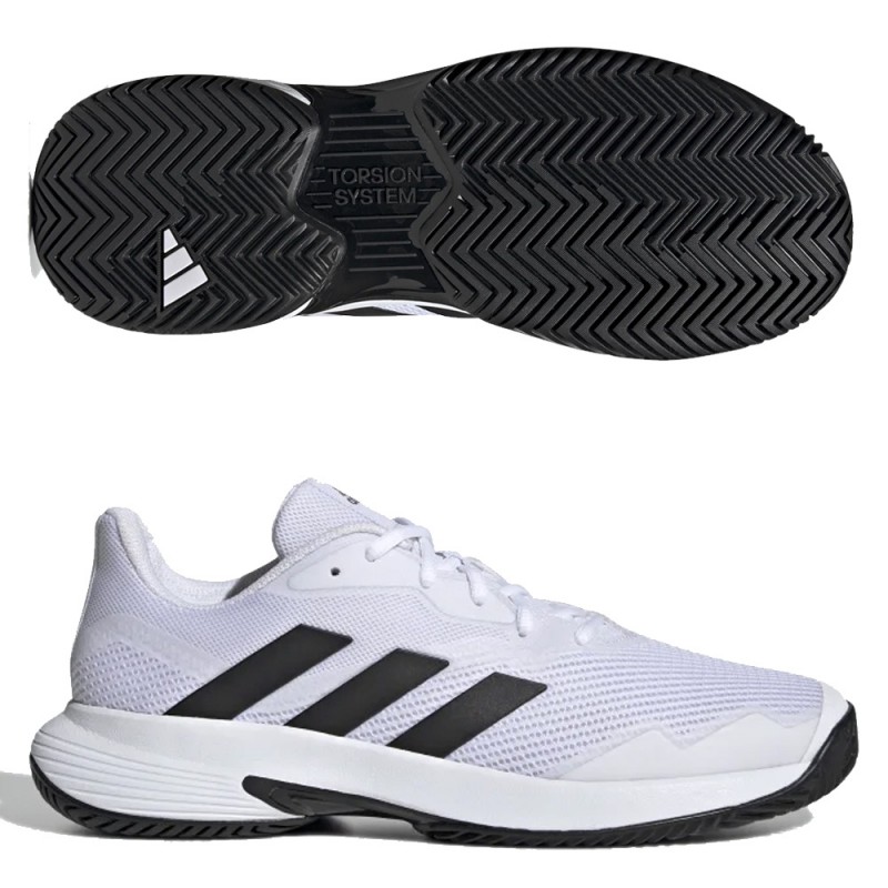 shoes Adidas Courtjam Control M white core black 2022