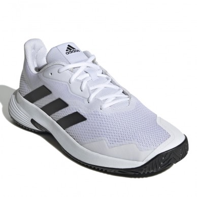 shoes Adidas Courtjam Control M white core black 2022