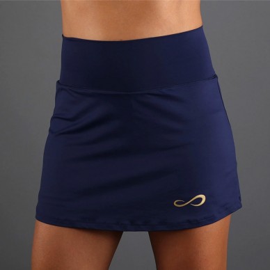 Endless Minimal HW Navy Gold Skirt