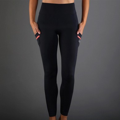 Endless Twice HW leggings black ruby