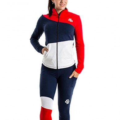 BB Nano White Red Blue Jacket