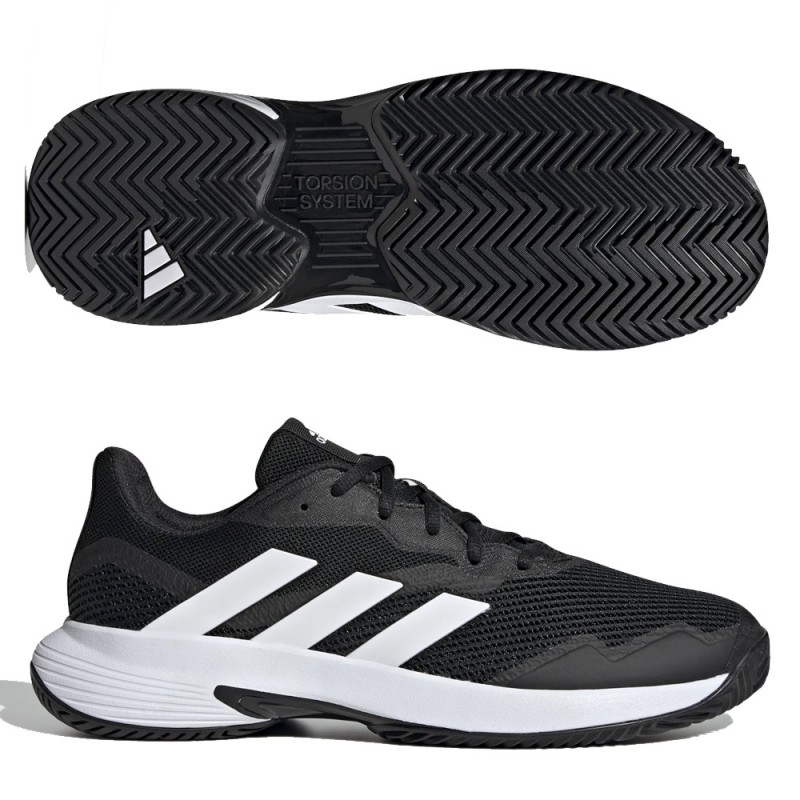 Padel shoes Adidas Courtjam Control M core black 2022