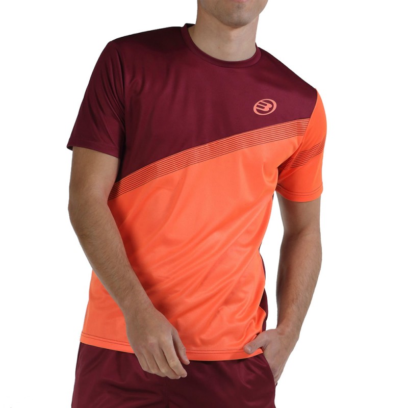Bullpadel Cogua coral fluor T-shirt Bullpadel Cogua coral fluor T-shirt