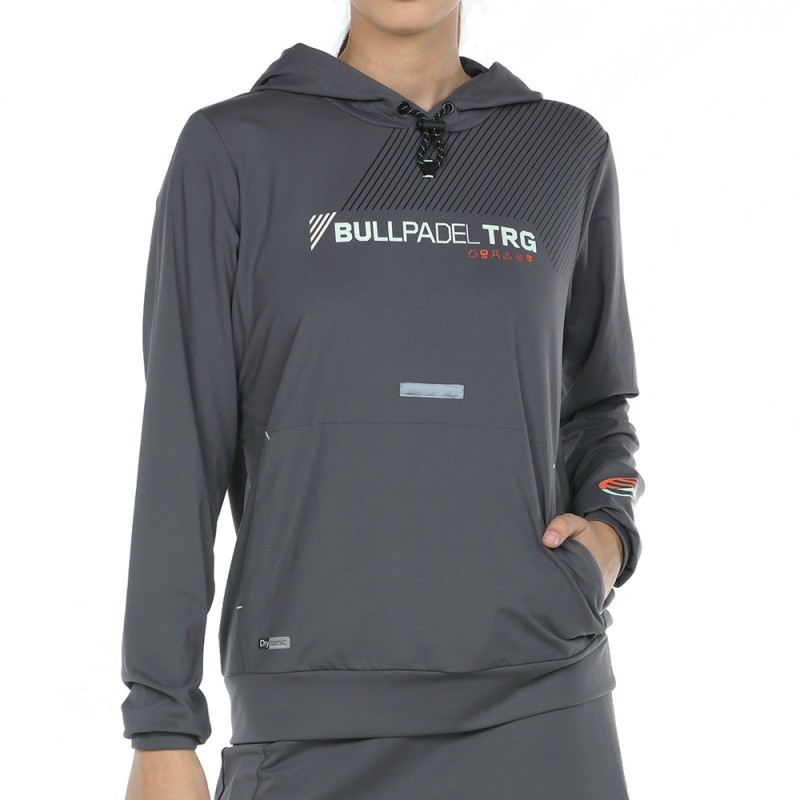 Bullpadel Tonal caviar Hoodie Bullpadel Tonal caviar Hoodie