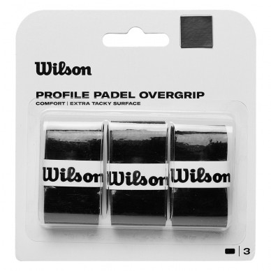 Overgrip Wilson Profile Padel black x 3