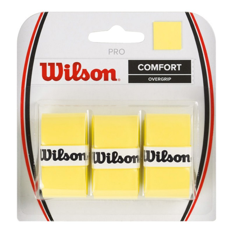Overgrip Wilson Pro yellow x 3 Overgrip Wilson Pro yellow x 3