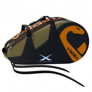 Orange Vibor-a X Anniversary padel racket bag