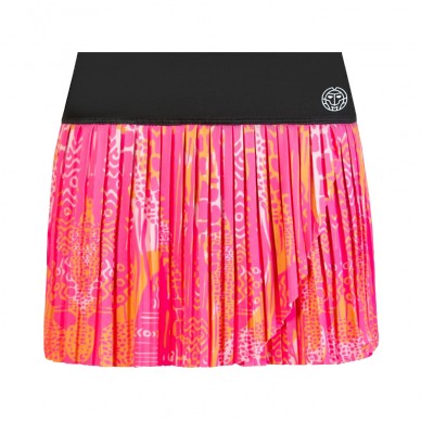 Bidi Badu Lowey Tech Plissee Skirt Gray Pink