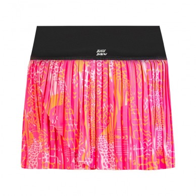 Bidi Badu Lowey Tech Plissee Skirt Gray Pink