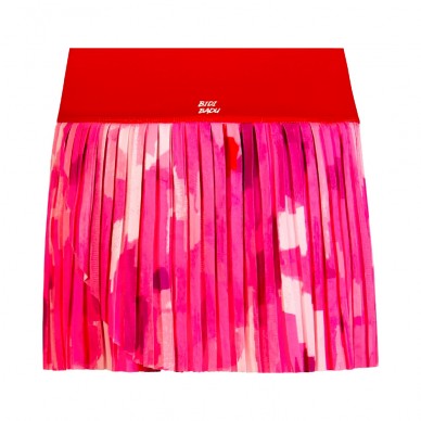 Skirt Bidi Badu Lowey Tech Plissee Red