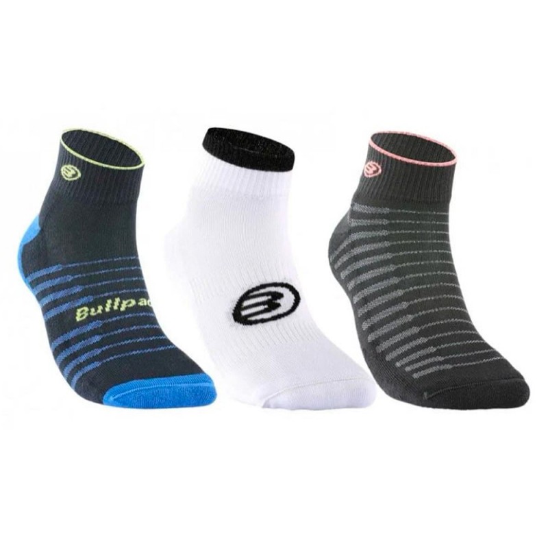 Bullpadel BP22105 FW Pack 3 colors socks