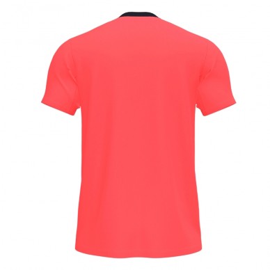 Joma Tiger III coral black t-shirt