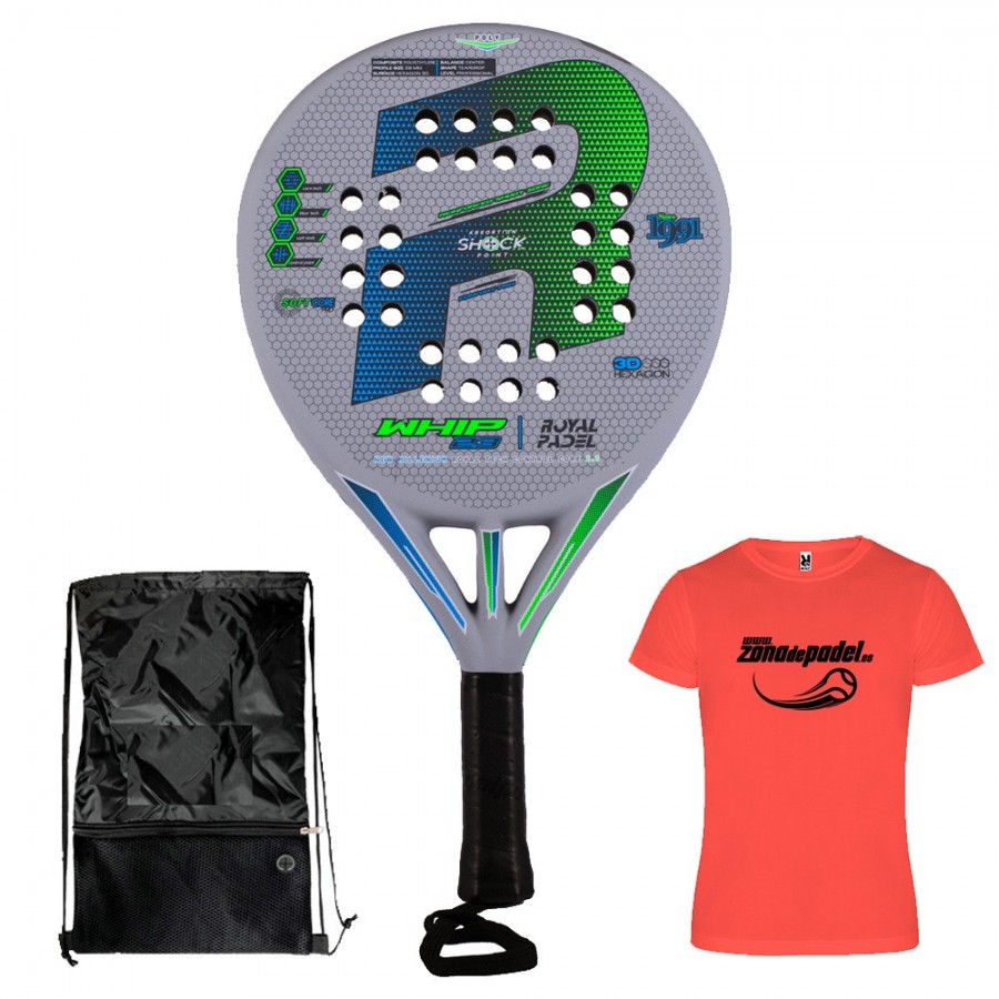 Pala De Pádel Royal Padel Rp 790 Whip - Alto