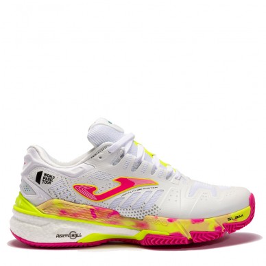 Joma T.SLAM LADY 2202 white fuchsia padel shoes