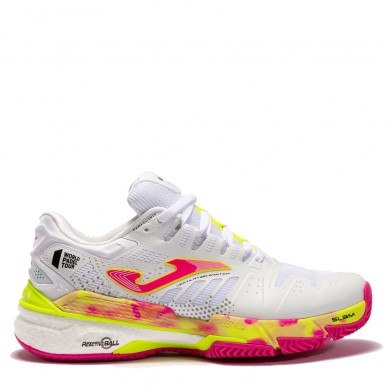 Joma T.SLAM LADY 2202 white fuchsia padel shoes