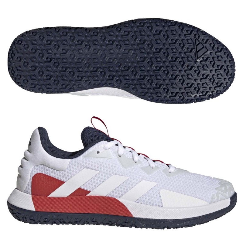 Adidas SoleMatch Control M OC Shoes White Red