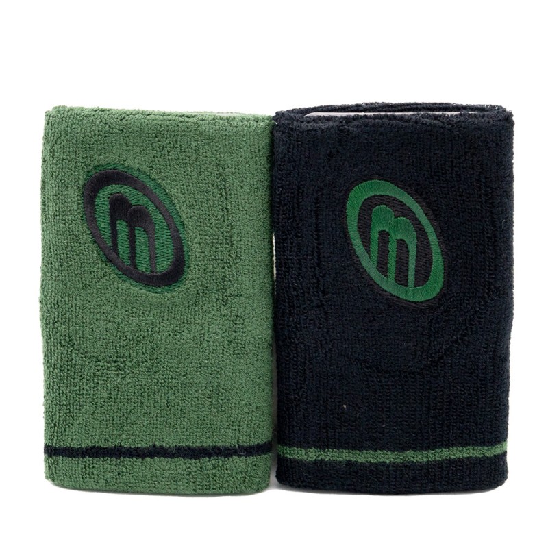 Bullpadel BPMU-22N green black wristbands