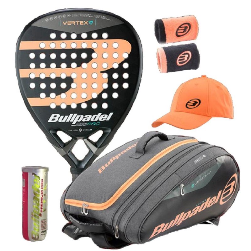 Pack Bullpadel Vertex 02 LTD Woman + padel bag Pack Bullpadel Vertex 02 LTD Woman + padel bag