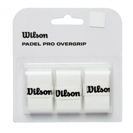 Ejercicio mañanero Ninguna página Overgrip Wilson Pro Padel 3PK white - Quality adhesive - Zona de Padel