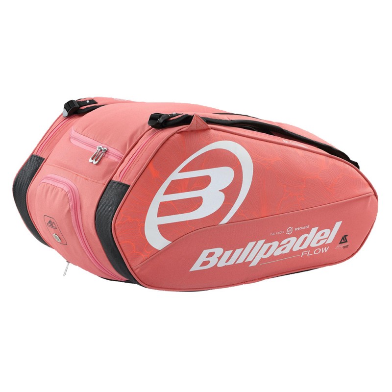 Padel bag Bullpadel Flow BPP-23006 coral Padel bag Bullpadel Flow BPP-23006 coral