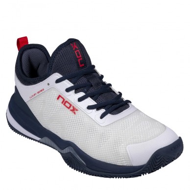 Nox Nerbo White Blue padel Shoes