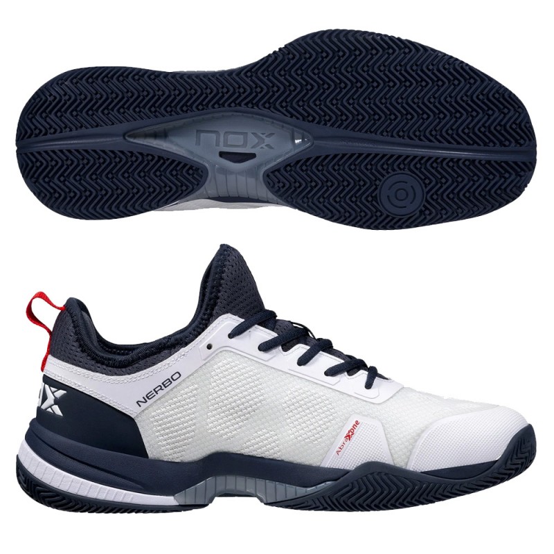 Nox Nerbo White Blue padel Shoes Nox Nerbo White Blue padel Shoes