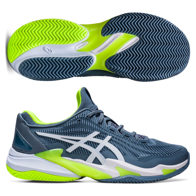 Asics Court FF 3 Clay steel blue white