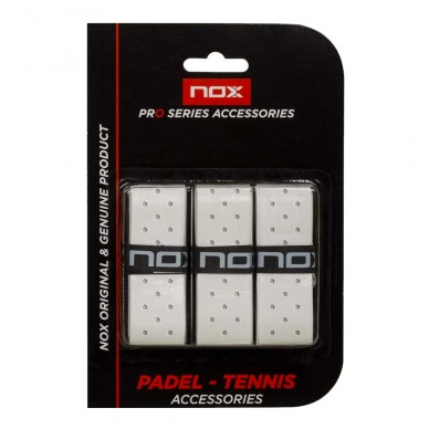 Overgrips Nox Extra Grip White 3 units