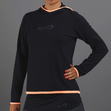 Endless Breath black salmon sweatshirt