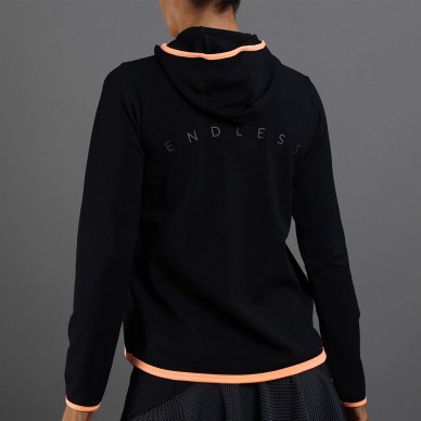 Endless Breath black salmon sweatshirt