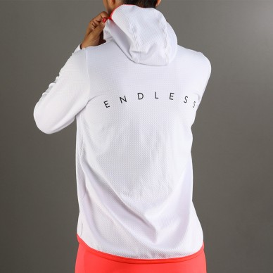 Endless Breath jacket ruby white