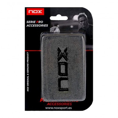 Nox wristband gray black logo