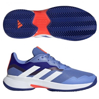 Adidas Courtjam Control M Clay Shoes Blue Black