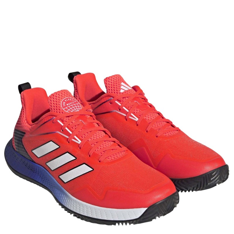 Impulso torneo profesional Adidas Defiant Speed M Clay solar red - bounce cushioning - Zona de Padel