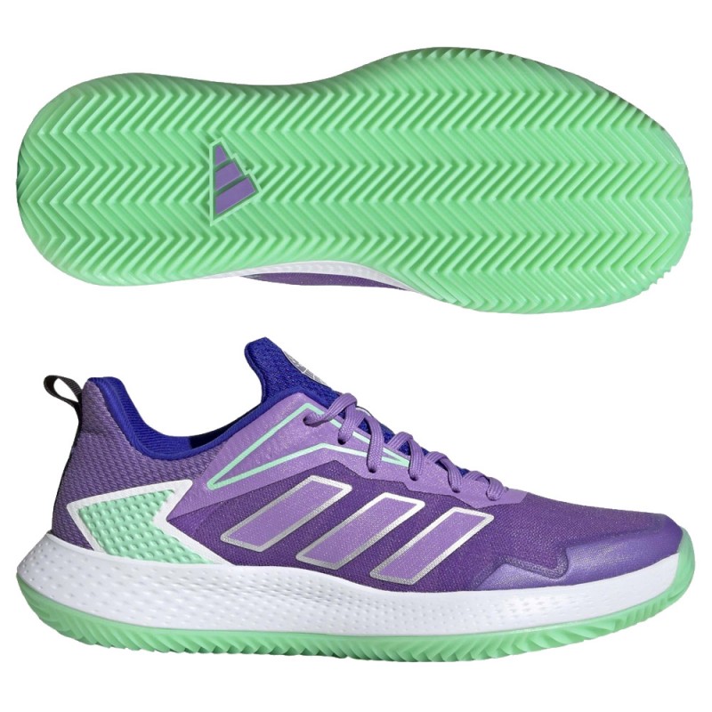 Adidas Defiant Speed W Clay violet fusion silver padel shoes