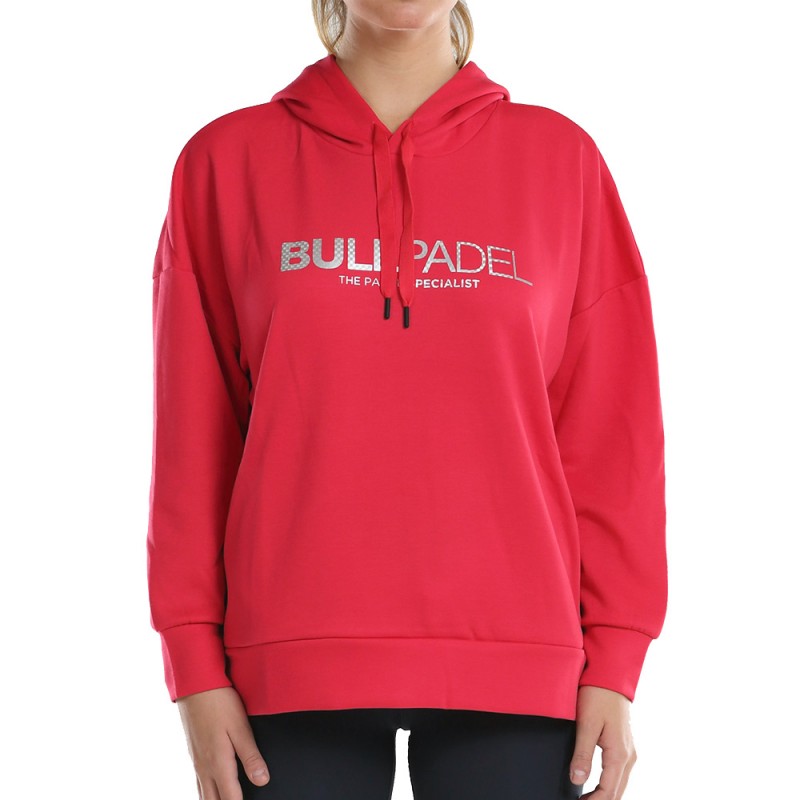 sweatshirt Bullpadel Ubate raspberry sweatshirt Bullpadel Ubate raspberry