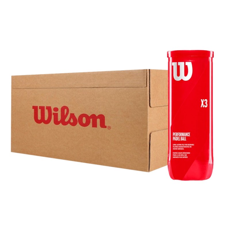 Box Wilson Performance Padel Balls 24 x 3