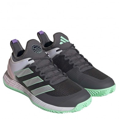 Adidas Adizero Ubersonic 4 women's shoes Clay gray six silver 2023