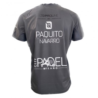 Bullpadel Paquito Navarro Odeon black t-shirt