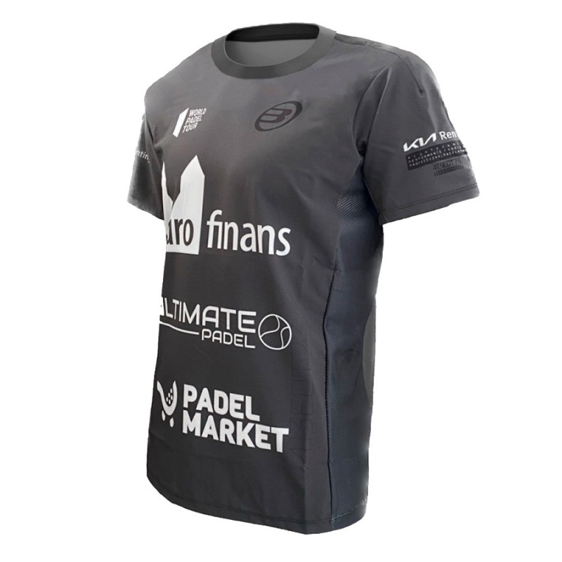 Bullpadel Odeon Martin Di Nenno black t-shirt Bullpadel Odeon Martin Di Nenno black t-shirt