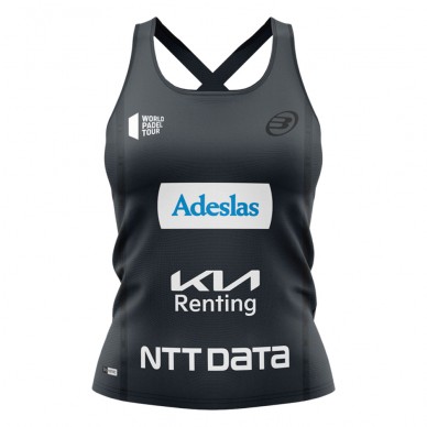 Bullpadel Orlas Alejandra Salazar black t-shirt